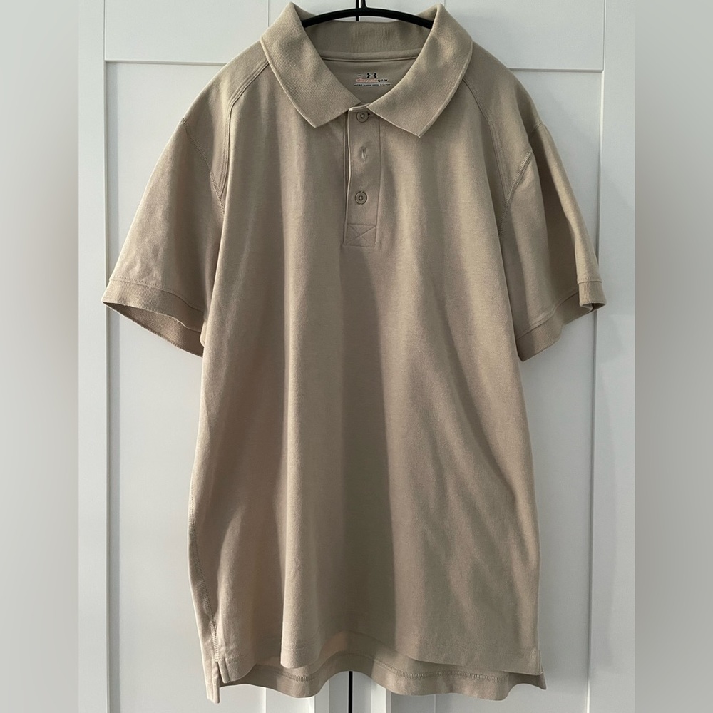 Men Under Armour All Season Gear Polo Shirt Short Sleeve Size M